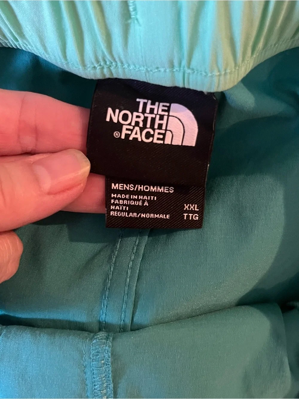 The North Face Men's XXL Shorts Class V Pull On Teal/Green 2XL